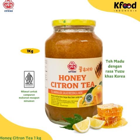 

[Special LIVE] HALAL Kfoodind - Ottogi Honey Citron Tea 1Kg aSt