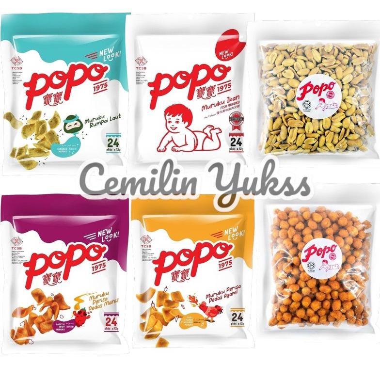 

Popo Muruku Sweet & Spicy (24Pcs x 12g) Popo Muruku Ikan Popo Muruku Seaweed Popo Muruku Spicy Snack Ringan Rasa Ikan aSt
