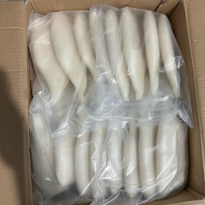 

Cumi Tube Kupas Bersih Segar Frozen 1 Kg aSt