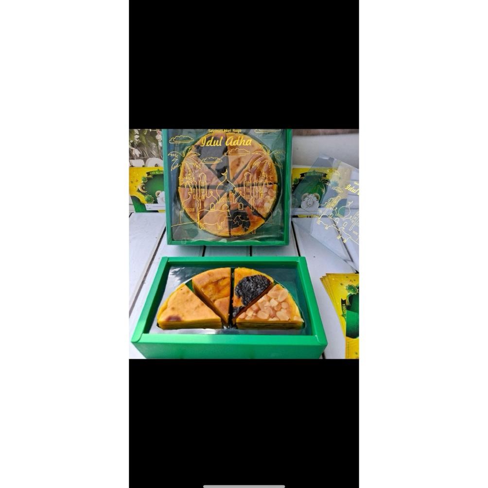 

Kue lapis legit empat sultan ukuran 1/2 loyang bulat (8x16cm) rasa premium, almond, cempedak, prunes gluten free Makanan aSt