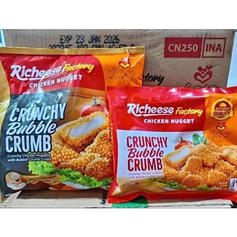 

Promo Chicken Nugget RICHEESE Crunchy 500 gr Free Naget 125 Gr aSt