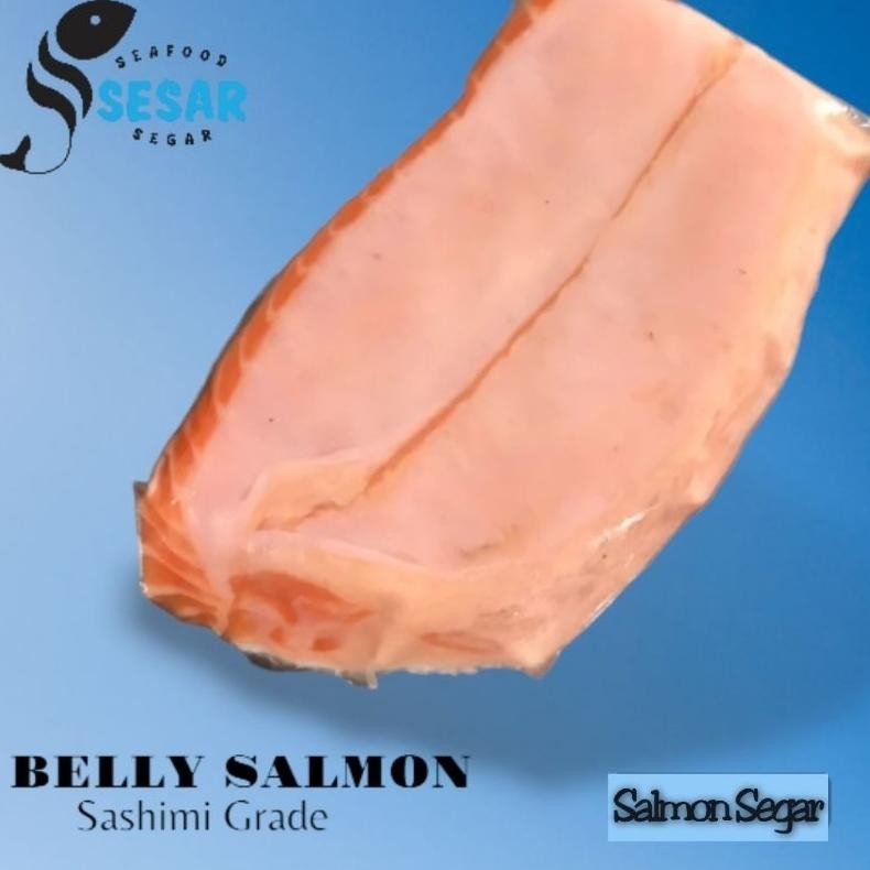 

Salmon Belly Fillet Sashimi Grade - Lemak Omega 3 aSt