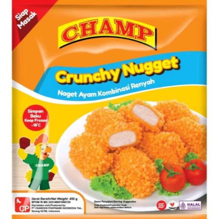 

Champ crunchy nugget 450gr aSt