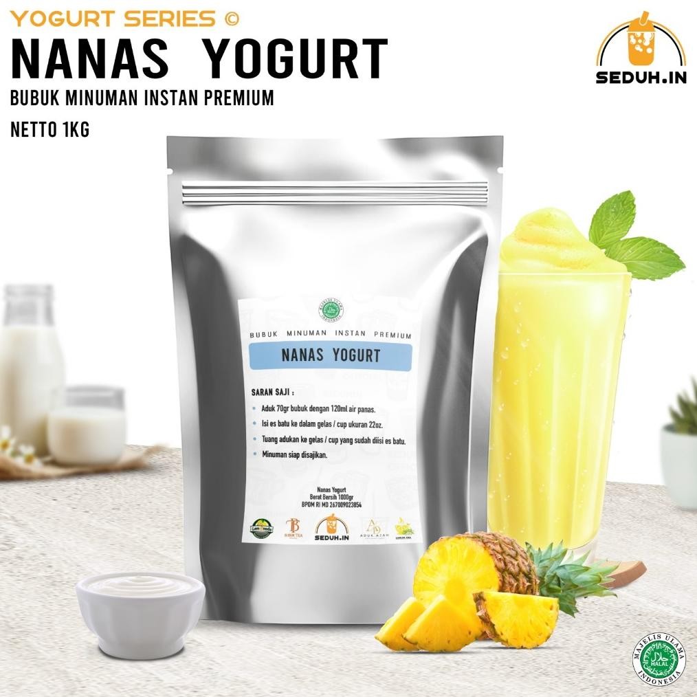 

Yogurt Nanas 1KG / Bubuk Minuman Premium aSt