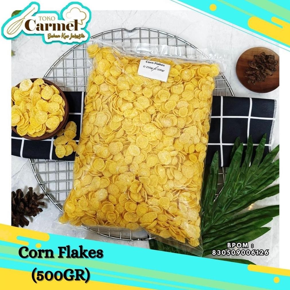 

Sereal Corn Flakes Curah 500gr Jagung aSt