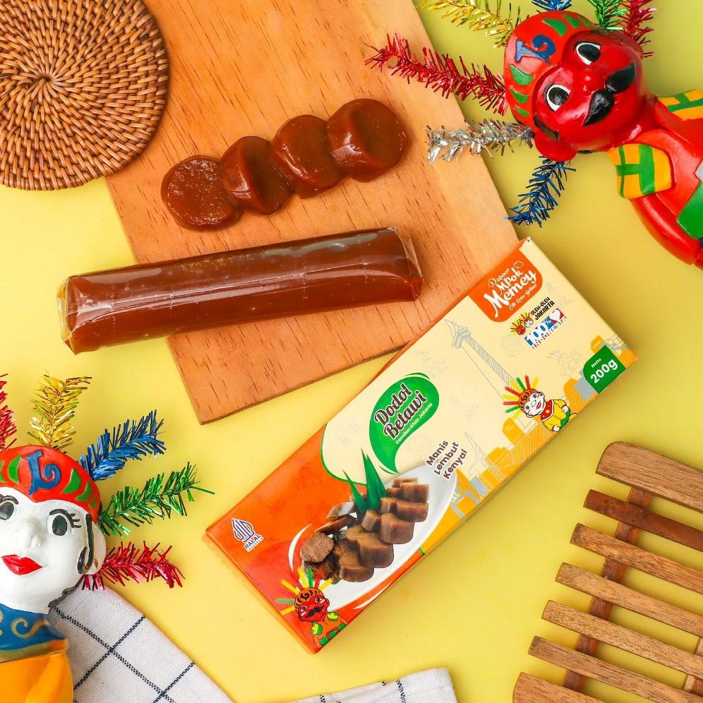 

Dodol Betawi Dapoer Mpok Memey 200 gram aSt