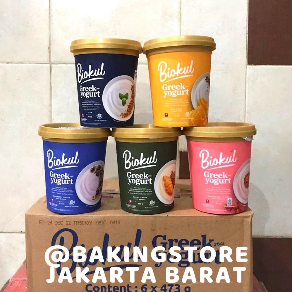 

Biokul Greek Yogurt 473 Gr Nutrisi Tinggi aSt