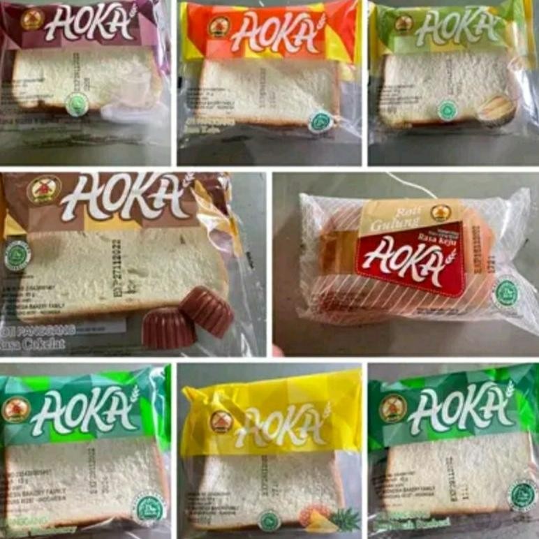 

1 DUS AOKA ROTI PANGGANG / ROTI GULUNG ALL VARIAN RASA aSt