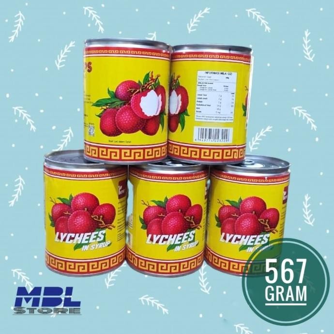 

Lychee in Syrup IKPS Leci Kaleng 567 gr 1 Dus Isi 12 Pcs aSt