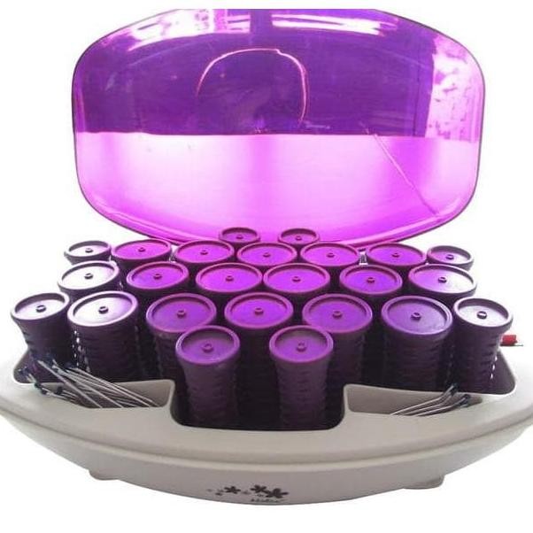 Hot Roll Rambut Isi 24 Roll Pemanas Keriting Rambut Electric Rapid Hair Styler