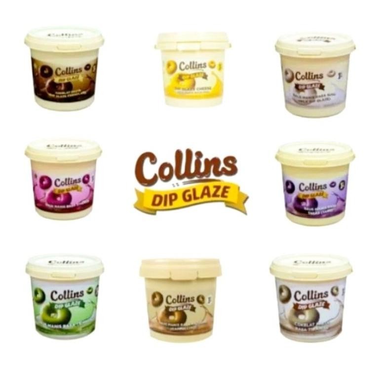 

Collins Dip Glaze Varian Lengkap 1KG aSt