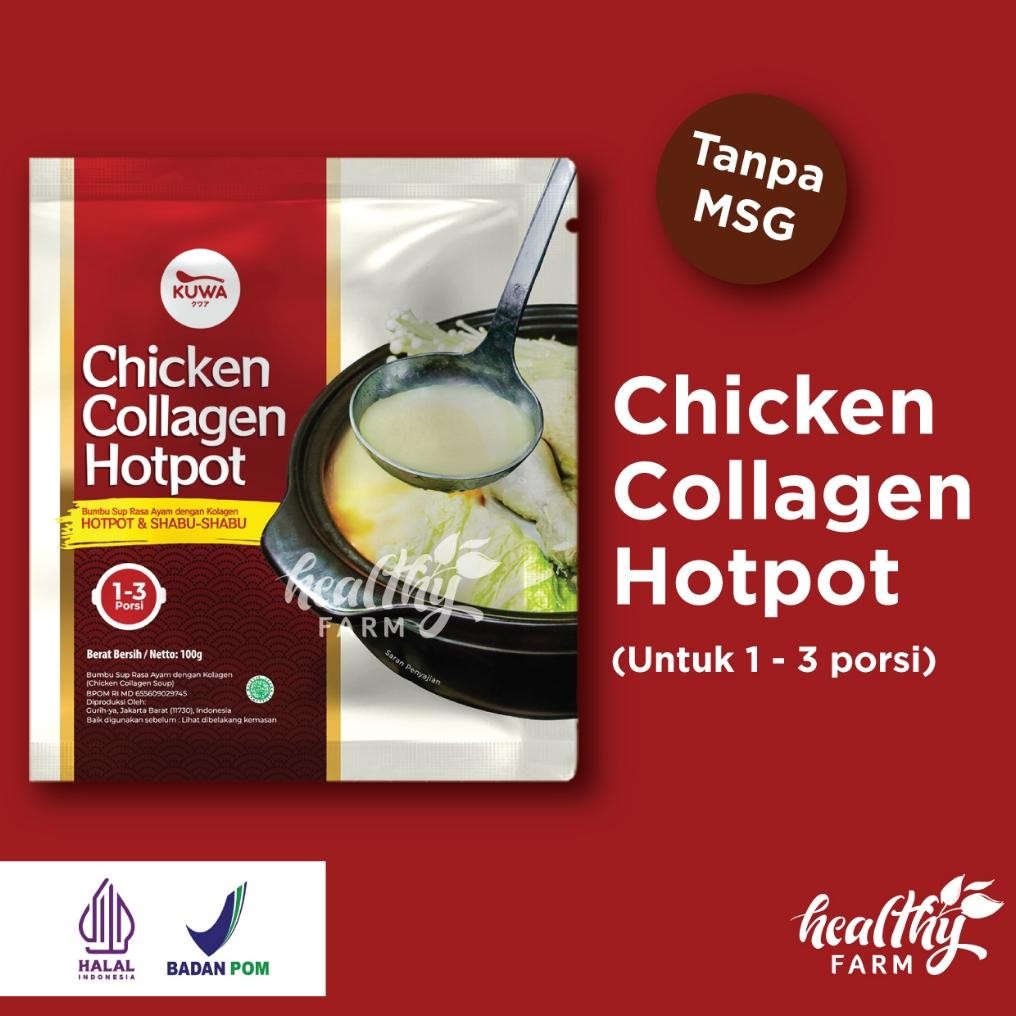 

KUWA CHICKEN COLLAGEN HOTPOT Instan/ Kaldu Sup Shabu Ayam Kolagen aSt