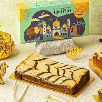 

Brownies Cream Cheese Dark Chocolate Chan Patisserie Size 20x10cm aSt