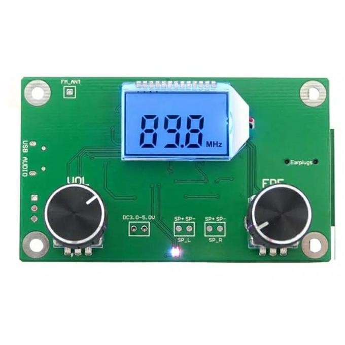 DSP PLL RADIO DIGITAL FM TUNER MODUL STEREO RECEIVER 87-108MHZ MODULE ORIGINAL DAN TERPERCAYA