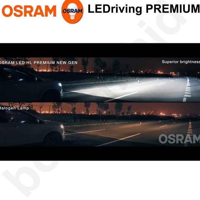 Murah Lampu Led Xpander Osram Premium 50W 2Set Headlamp H4 + Foglamp H11 50W