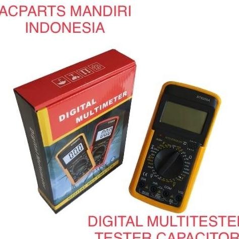 Digital Multimeter Ditigal Multitester Test Capacitor Terbaik
