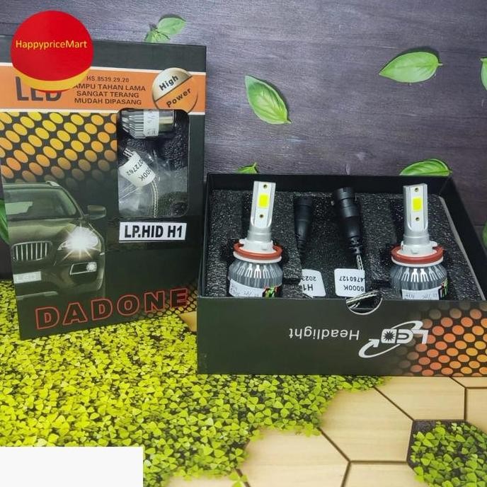 Promo Lampu Bohlam Headlamp Led Dadone(H1 - H4 - H7 - H11(1Wrn) - H11(3Wrn))