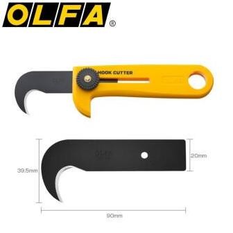 

Pisau Sabit HOK-1 OLFA Hook Heavy Duty Cutter - CutterSet Alat Pemotong