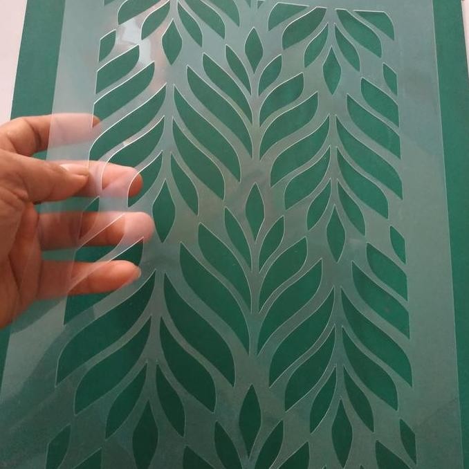 

Tersedia Stencil Dinding Motif Daun Cetakan Pola Lukis Tembok Diy Dekorasi