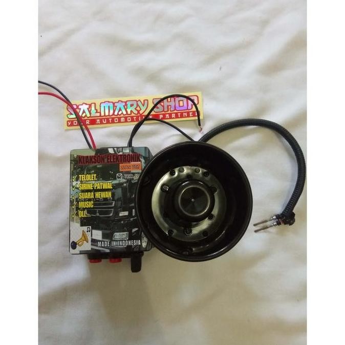 (Allthebest) Klakson Telolet Basuri 24 Volt 24v 12 Volt 12v Bis Bus Truk Canter ELF