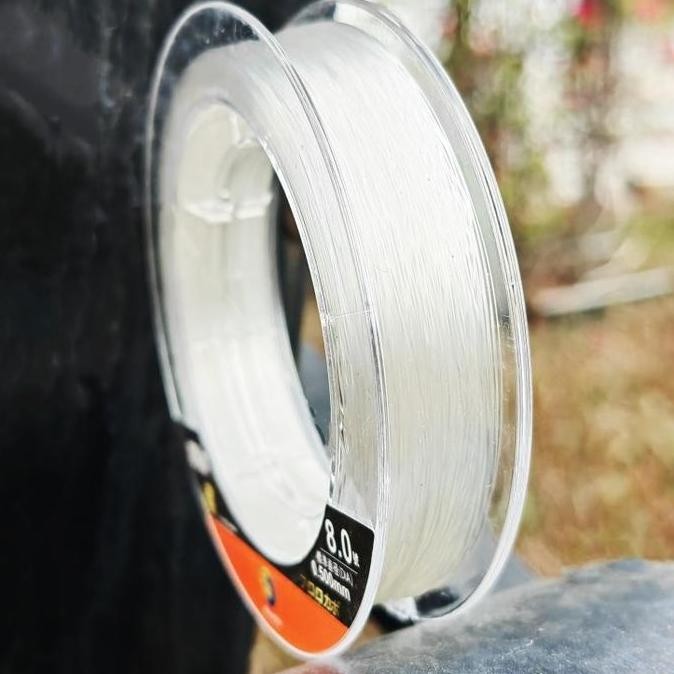 Senar Leader Fluorocarbon 100M Senar Pancing Jepang Karbon Kuat Anti Keriting Mudah Tenggelam