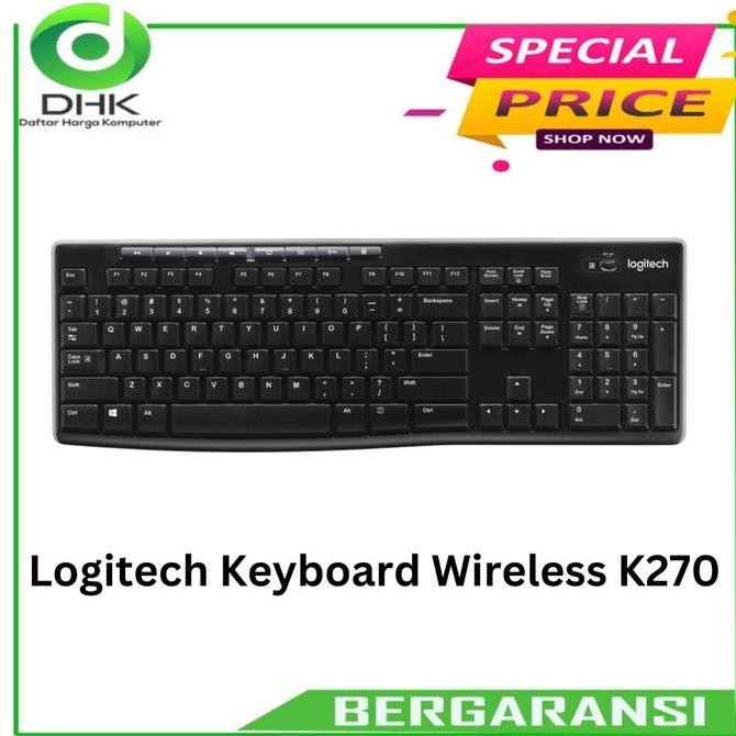 Grosir Logitech Keyboard Wireless K270 - Wireless Keyboard K 270