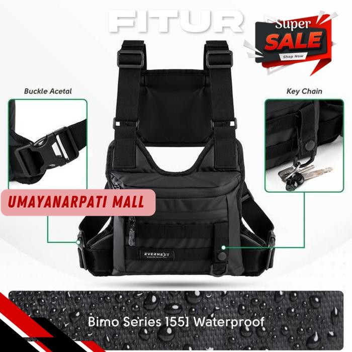 WATERPROOF TAS DADA TACTICAL PRIA RIG TAS DADA BAG OUTDOOR PRODUK TERBAIK 
