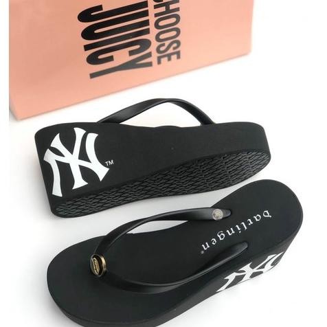 Sandal Jepit Darlingen Ny Yankess Darlingen Owl Wedges