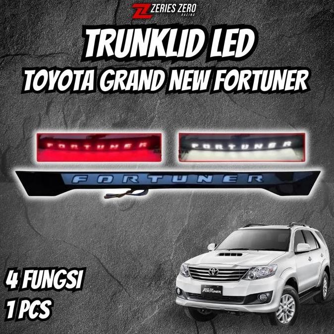 Grosir Trunklid Led Belakang Grand New Fortuner (2008-2014) 4 Fungsi Lampu