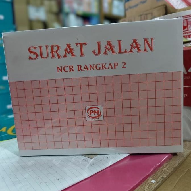 

DISKON! [PAK] SURAT JALAN PM 2 PLY | BUKU SURAT JALAN 2 RANGKAP ISI 10