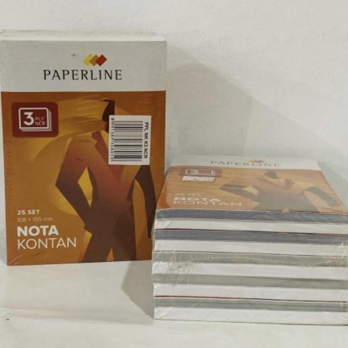 

DISKON! BUKU NOTA KONTAN KECIL 3 RANGKAP PAPERLINE 3 PLY PACK 10 BUKU