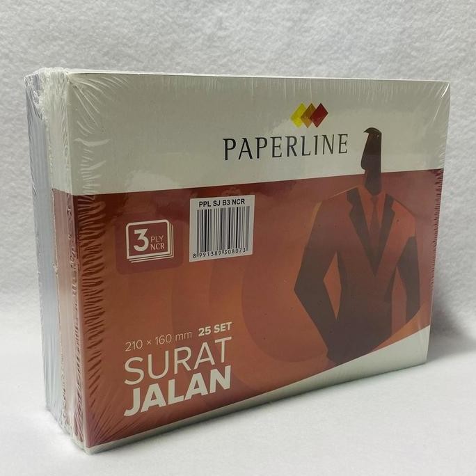 

DISKON! BUKU SURAT JALAN PAPERLINE 3 PLY BESAR 1 PACK ISI 10 BUKU 25 SET