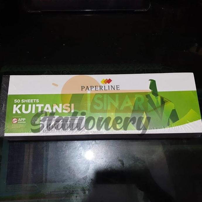 

DISKON! BUKU KWITANSI BESAR PAPERLINE K50B 1 PACK ISI 10 BUKU