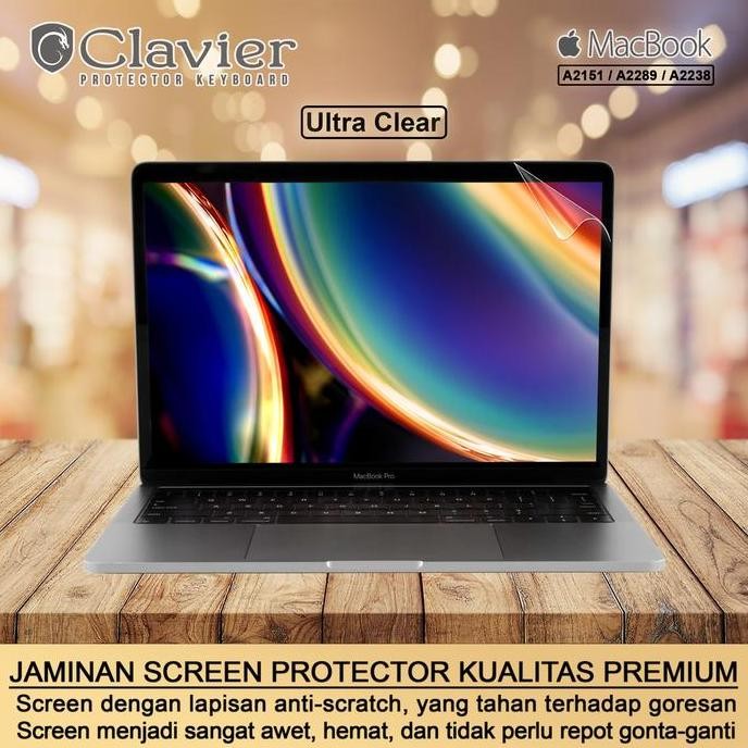 New Screen Protector MacBook Pro 13 2020 A2289 MXK32 MXK52 Clear Anti Gores