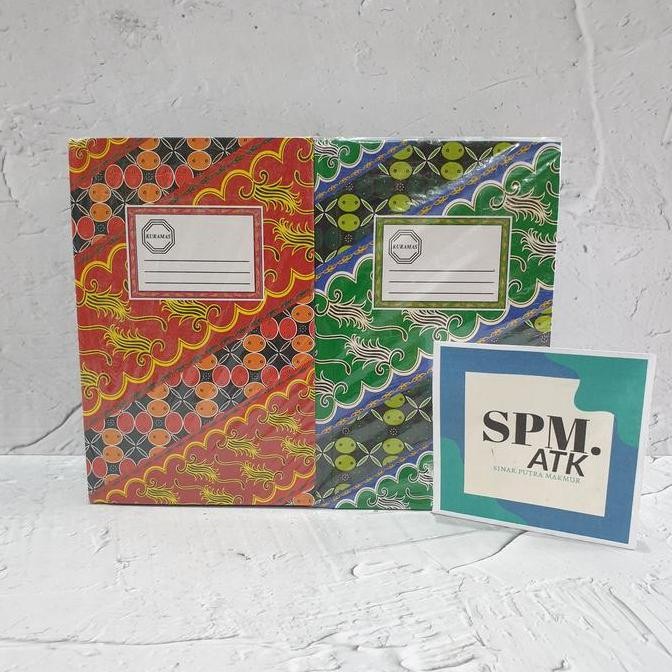 

DISKON! BUKU HARD COVER OKTAVO KURAMAS - ISI 200 LEMBAR TEBAL