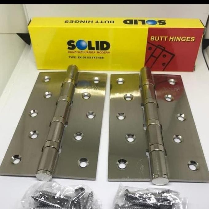Engsel solid / engsel pintu 5 inchi Ek 09 HARGA KHUSUS