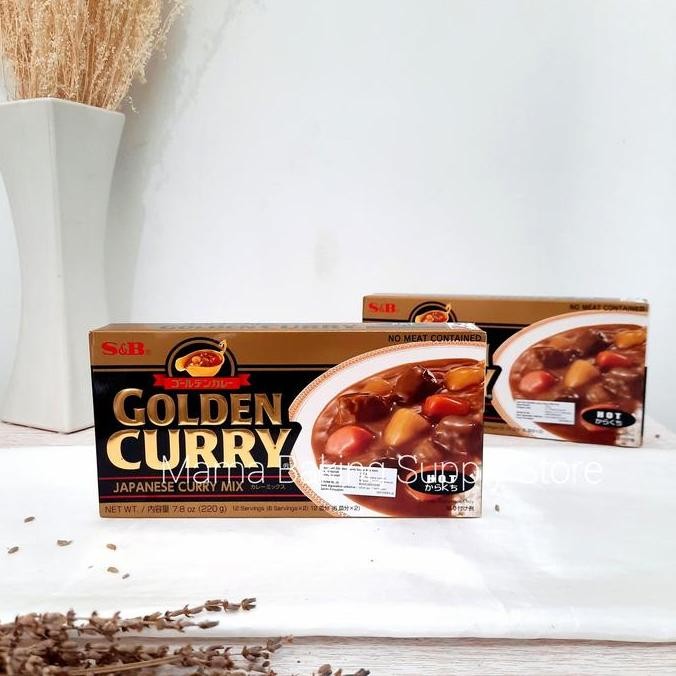 

DISKON! S&B GOLDEN JAPANESE CURRY PEDAS 220GR - BUMBU KARI JEPANG HOT