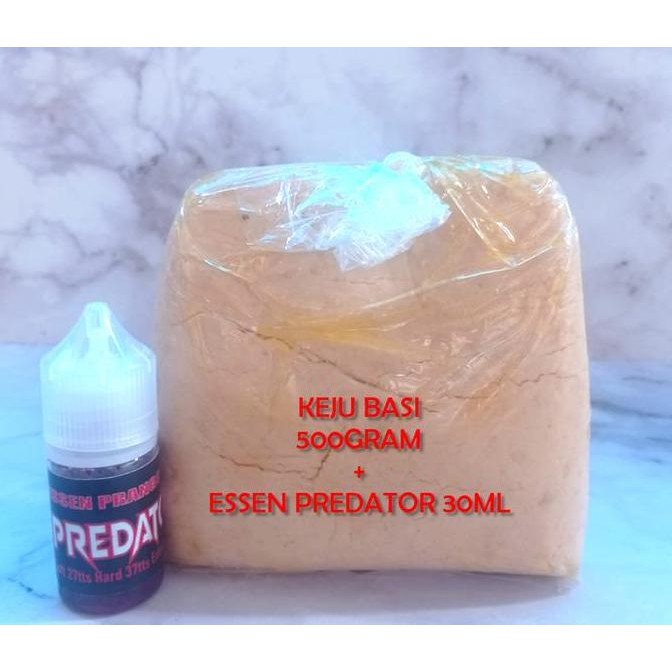 umpan galatama lele keju basi + essen predator 30ml racikan jitu stok terbatas
