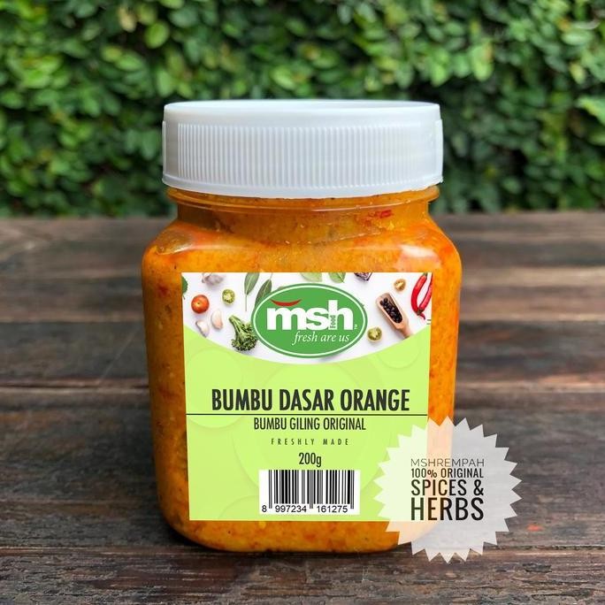 

DISKON! BUMBU DASAR ORANGE 200G - BUMBU DASAR MASAKAN RASA JERUK SEGAR