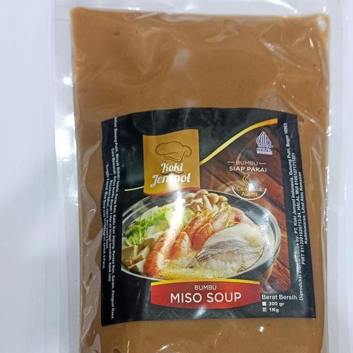 

DISKON! KOKI JEMPOL BUMBU MISO SOUP POUCH 1KG - PASTA MISO JEPANG