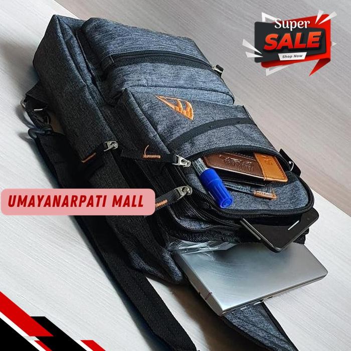 METRIC TAS SLINGBAG PRIA UKURAN BESAR TAS RANSEL TALI  ORIGINAL M KANVAS  SELEMPANG PRODUK PILIHAN 