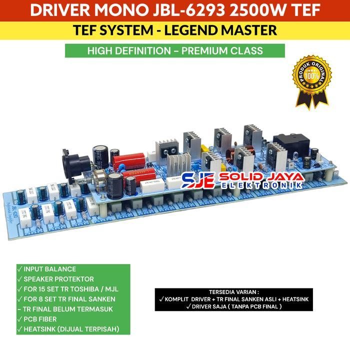 KIT DRIVER POWER AMPLIFIER FORR JBL6293 JBL-6293 JBL 6293 2000W SUPER POWER AMPLIFIER PLUS INPUT BAL