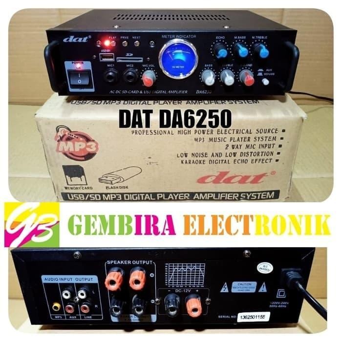 AMPLIFIER KARAOKE DAT DA 6250