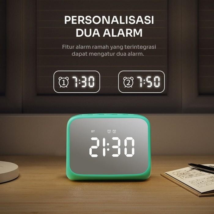 ROBOT RB170 Bluetooth Speaker Jam Alarm mirror Digital LED Display