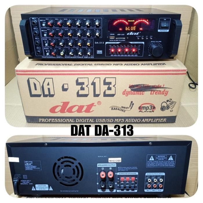 AMPLI KARAOKE DAT DA 313 AMPLIFIER DA313