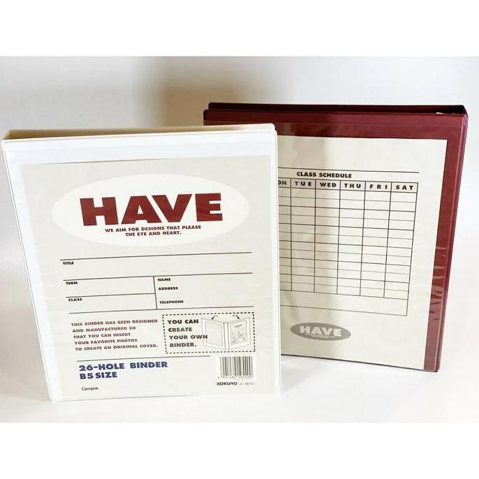 

BEBAS ONGKIR - Kokuyo Have Binder B5 L-361R