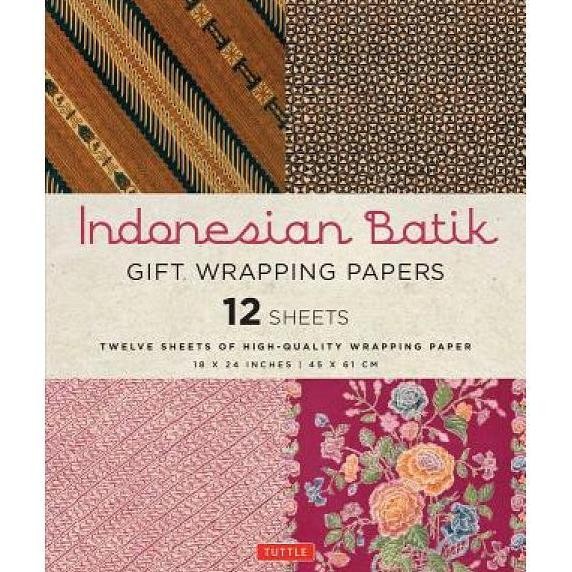 

INDONESIAN BATIK GIFT WRAPPING PAPERS: 12 SHEETS OF HI - 9780804846332