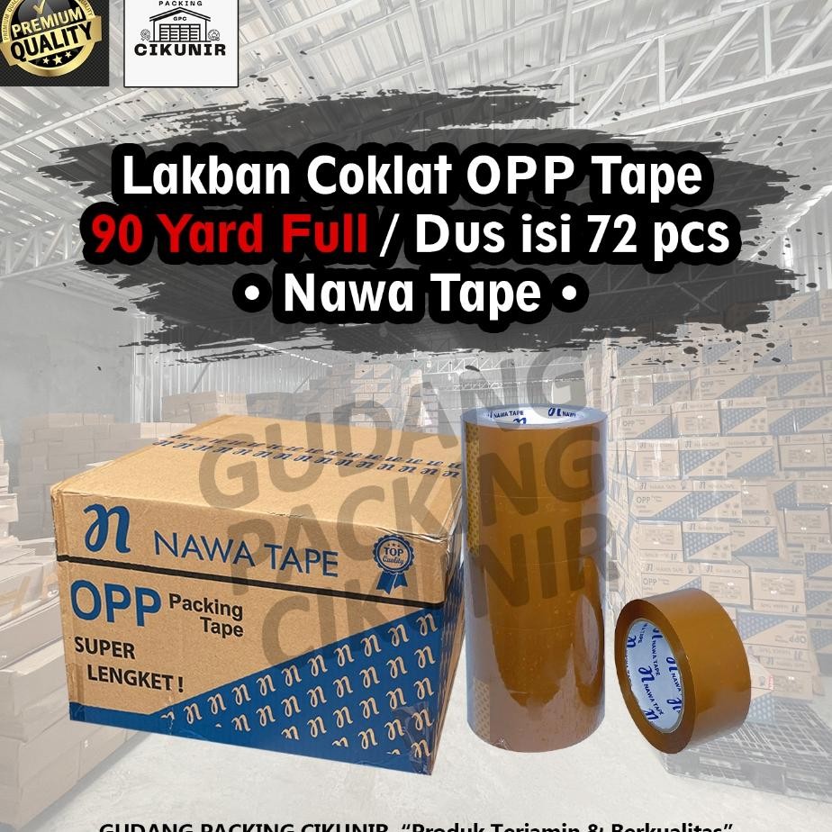 

Lakban Coklat 1 Dus 45Mm X 90 Yard Ter