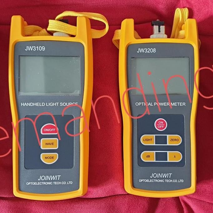 Set Opm joinwit JW3208 Ols joinwitJW3109 fiber optic