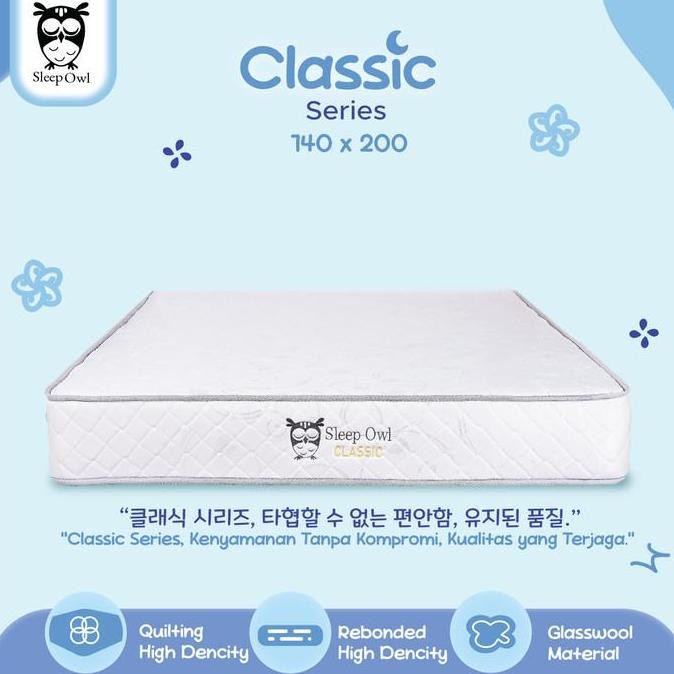Sleep Owl Springbed Spring Bed Matras Classic 140 X 200